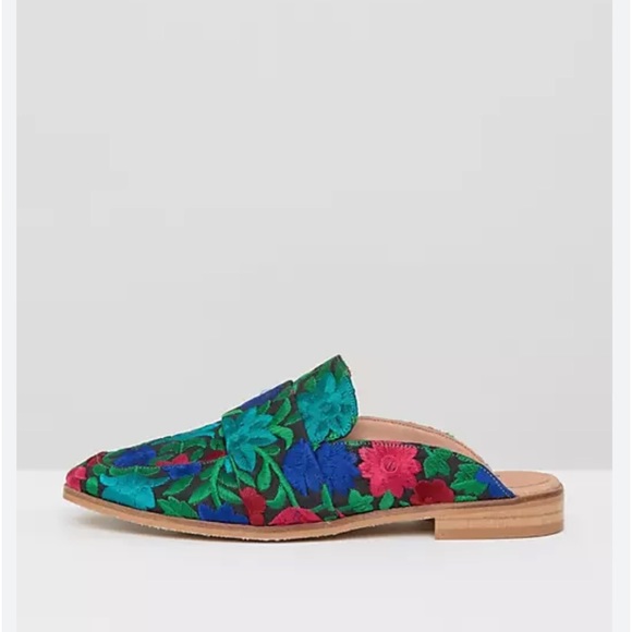 Free People Shoes - Free People Brocade At Ease Loafer